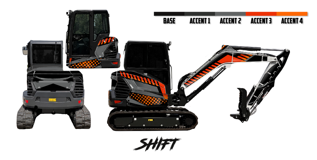 Bobcat E60 R2-Series Wrap Kits