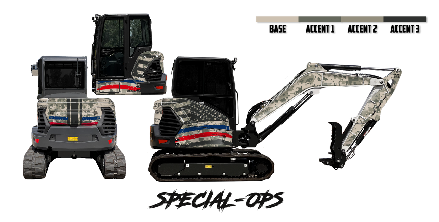 Bobcat E60 R2-Series Wrap Kits