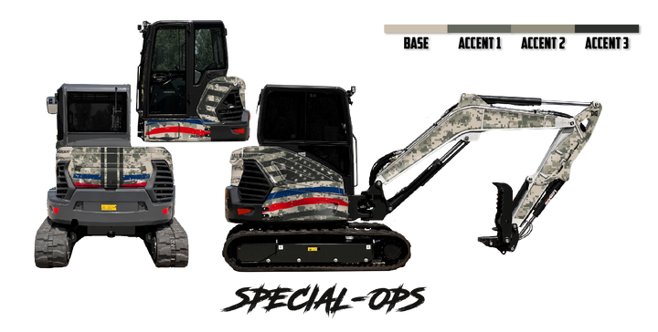 Bobcat E60 R2-Series Wrap Kits