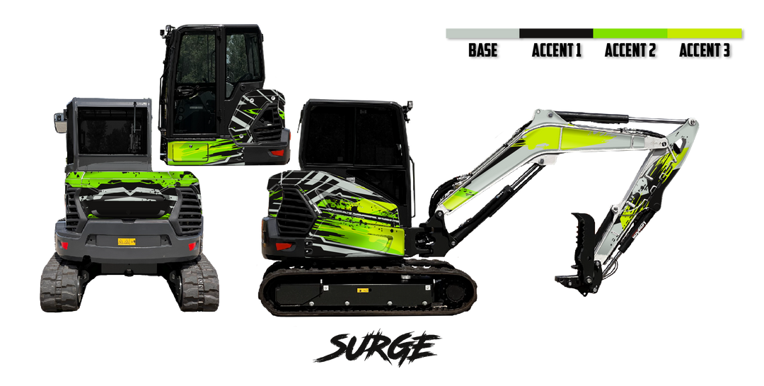 Bobcat E60 R2-Series Wrap Kits