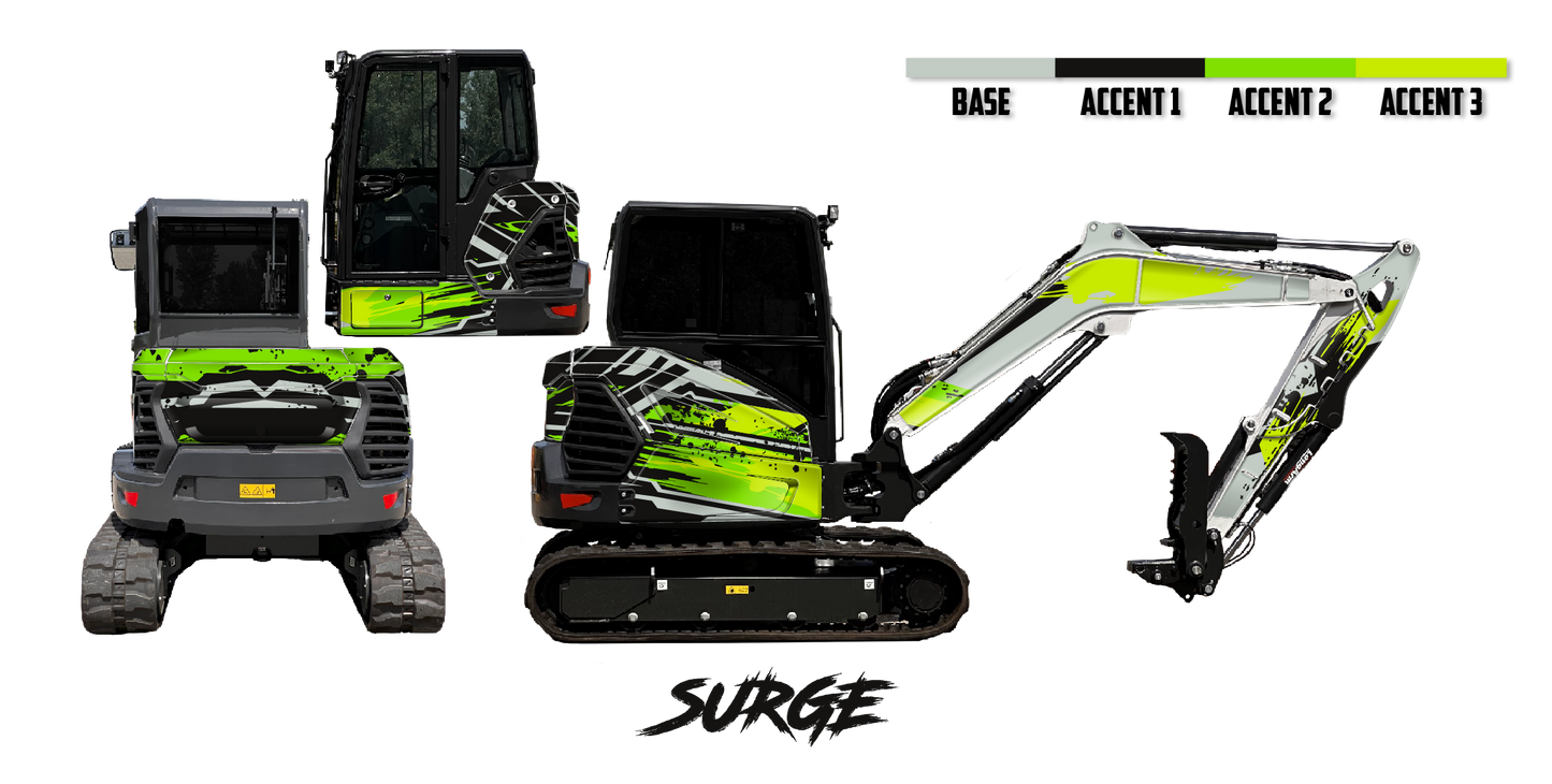 Bobcat E60 R2-Series Wrap Kits