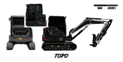 Bobcat E60 R2-Series Wrap Kits