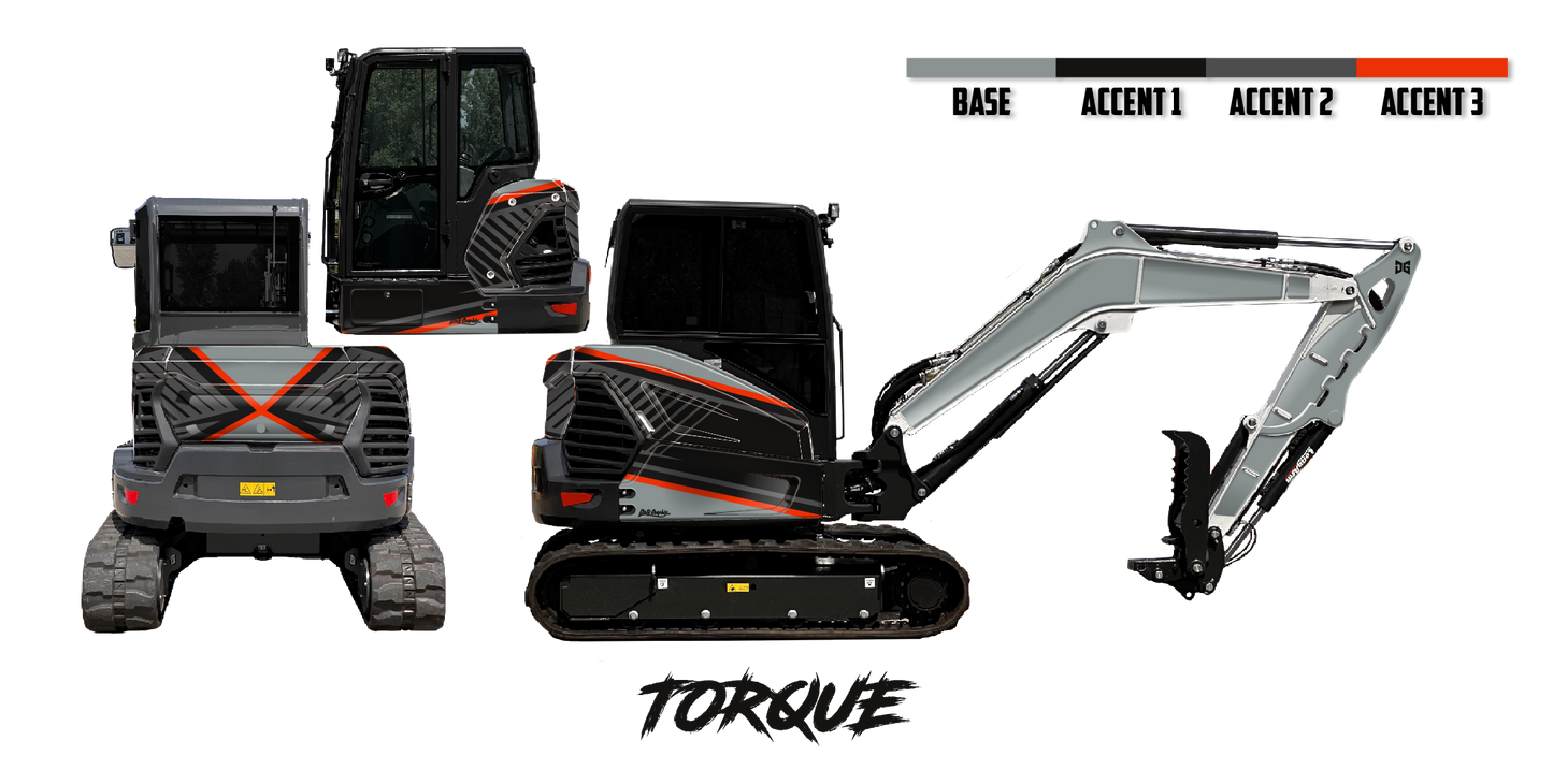 Bobcat E60 R2-Series Wrap Kits