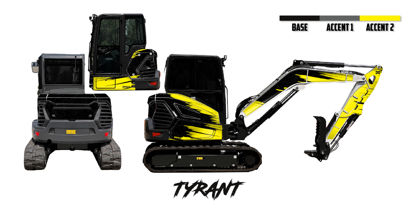 Bobcat E60 R2-Series Wrap Kits