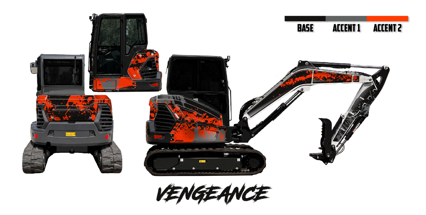 Bobcat E60 R2-Series Wrap Kits