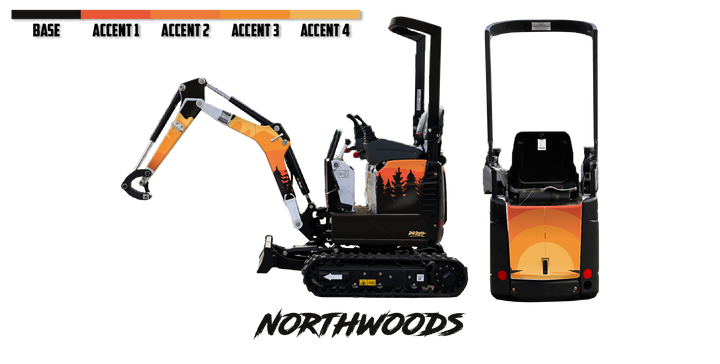 Bobcat E10 R2-Series Wrap Kits