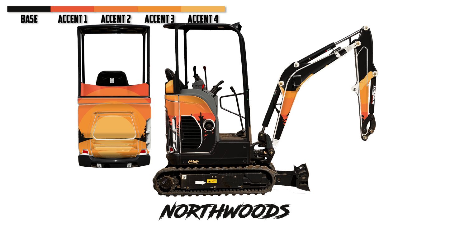 Bobcat E20 R2-Series Wrap Kits