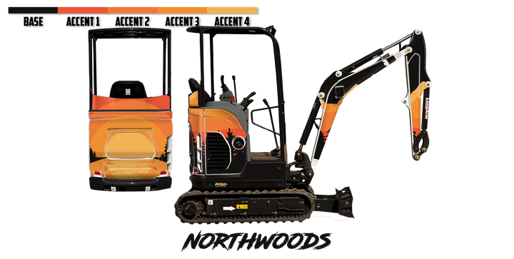 Bobcat E20 R2-Series Wrap Kits