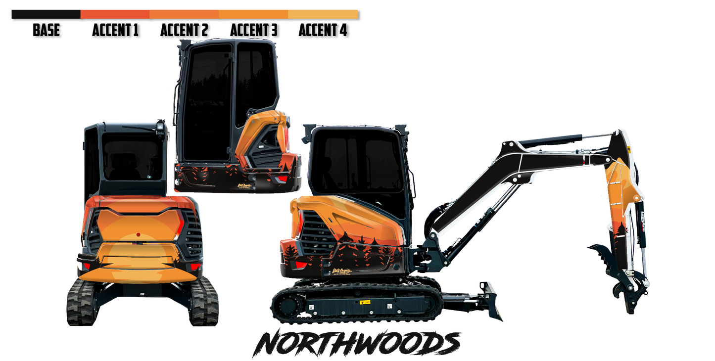 Bobcat E32 R2-Series Wrap Kits