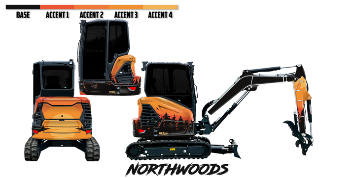 Bobcat E38 R2-Series Wrap Kits