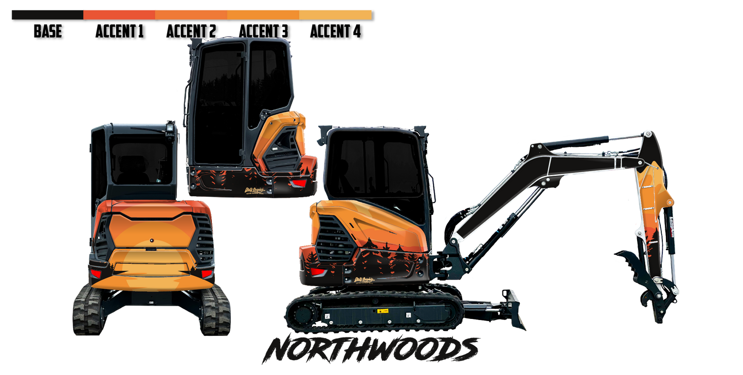 Bobcat E42 R2-Series Wrap Kits