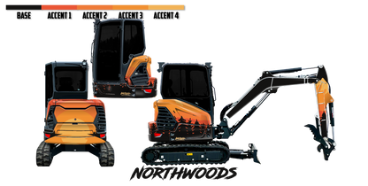 Bobcat E48 R2-Series Wrap Kits