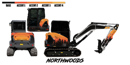 Bobcat E50 R2-Series Wrap Kits