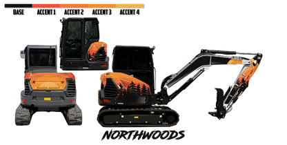 Bobcat E60 R2-Series Wrap Kits