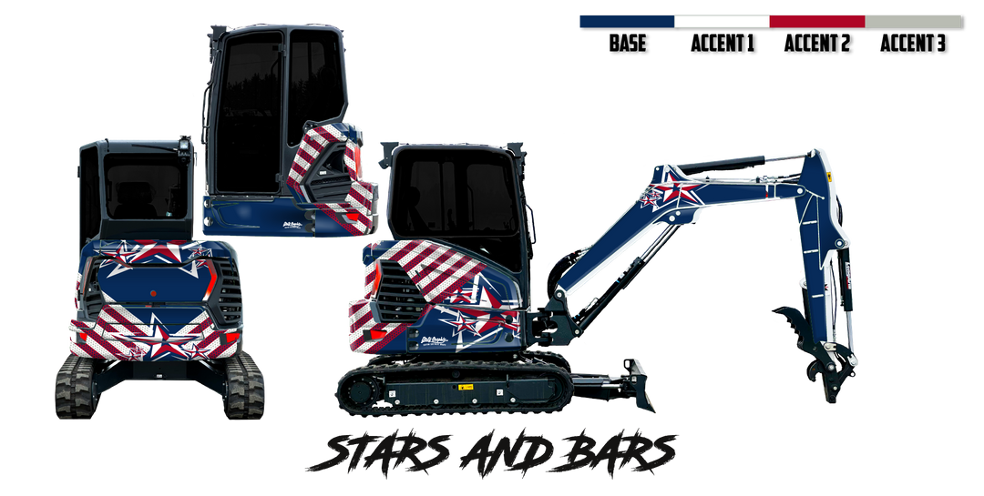 Bobcat E35 R2-Series Wrap Kits