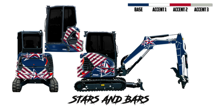 Bobcat E35 R2-Series Wrap Kits