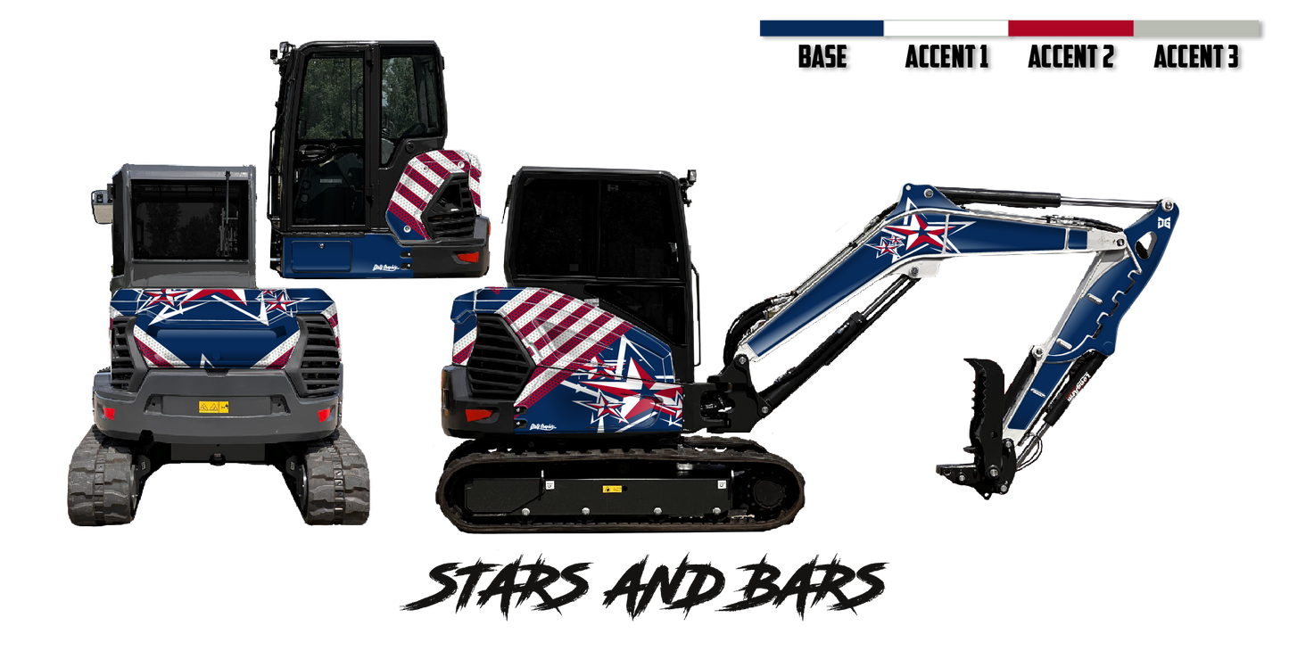 Bobcat E50 R2-Series Wrap Kits