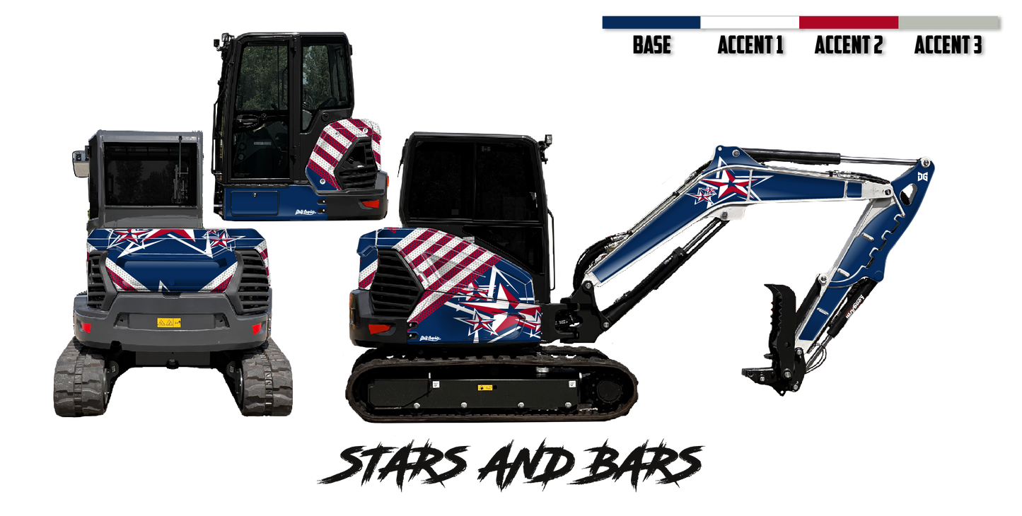 Bobcat E60 R2-Series Wrap Kits