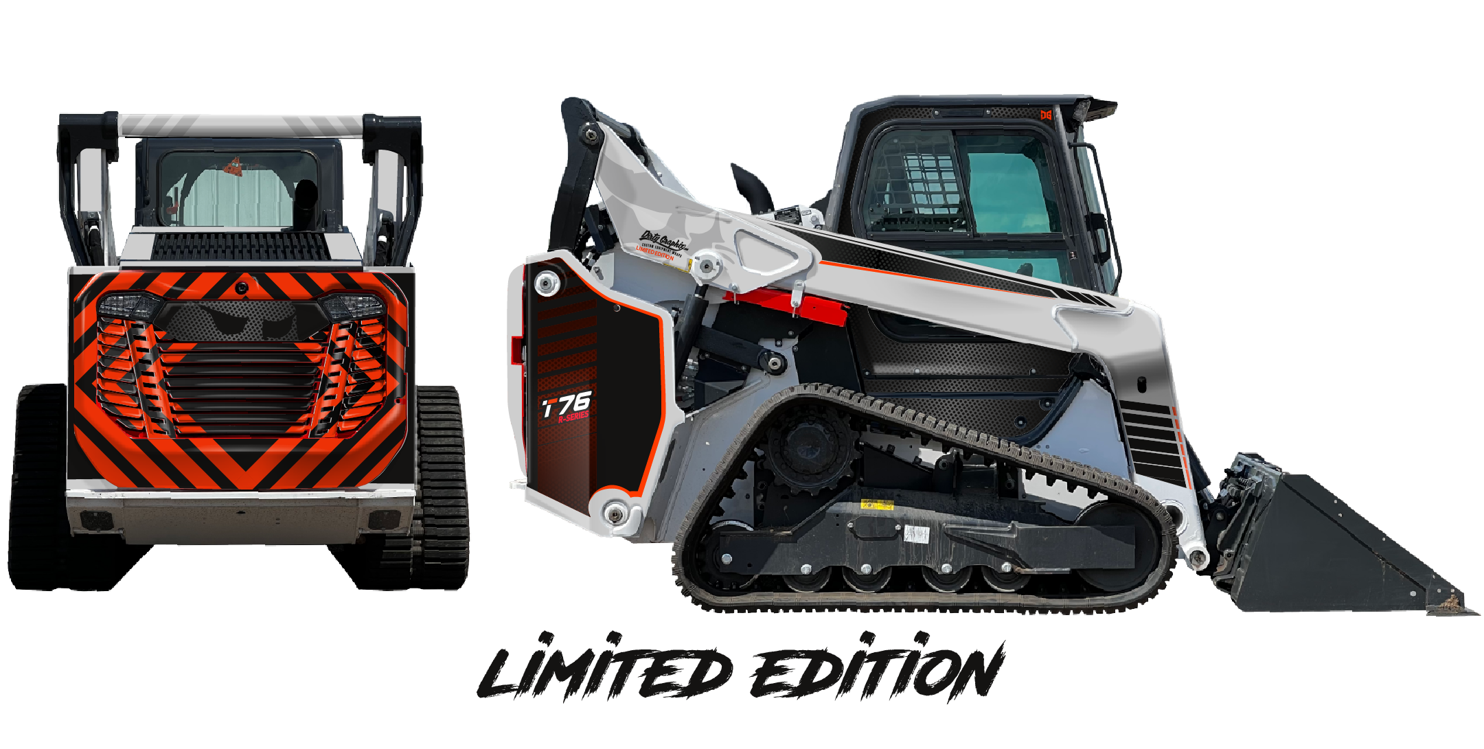 Bobcat T76/S76 Wrap Kits – Dirty Graphix