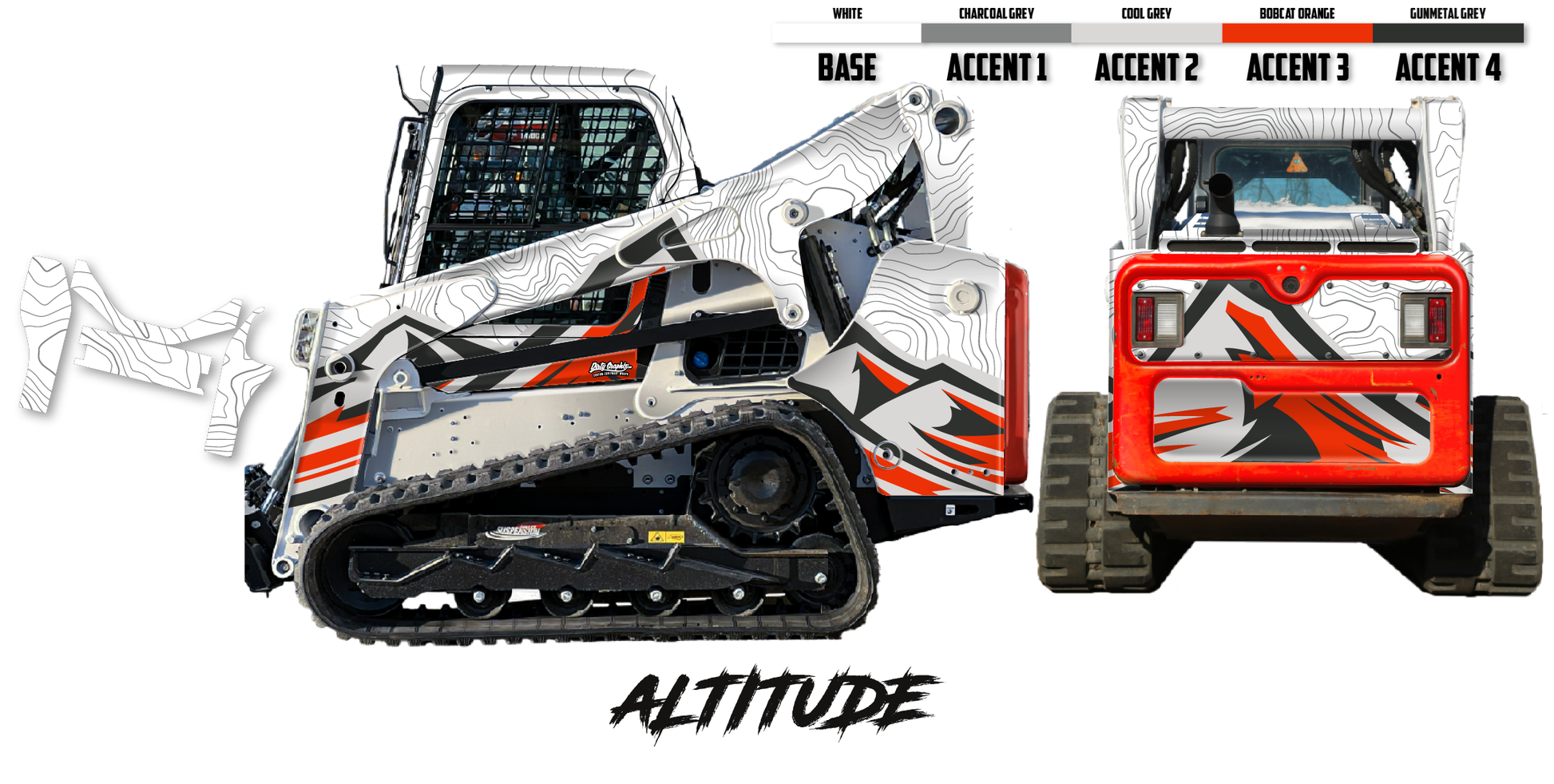 アート・デザイン・音楽 Dirty Graphics & Strange Characters Bobcat T650/S650 Wrap Kits – Dirty Graphix