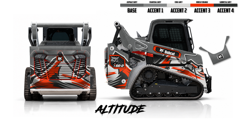 Bobcat T66-2 Wrap Kits Dirty Graphix