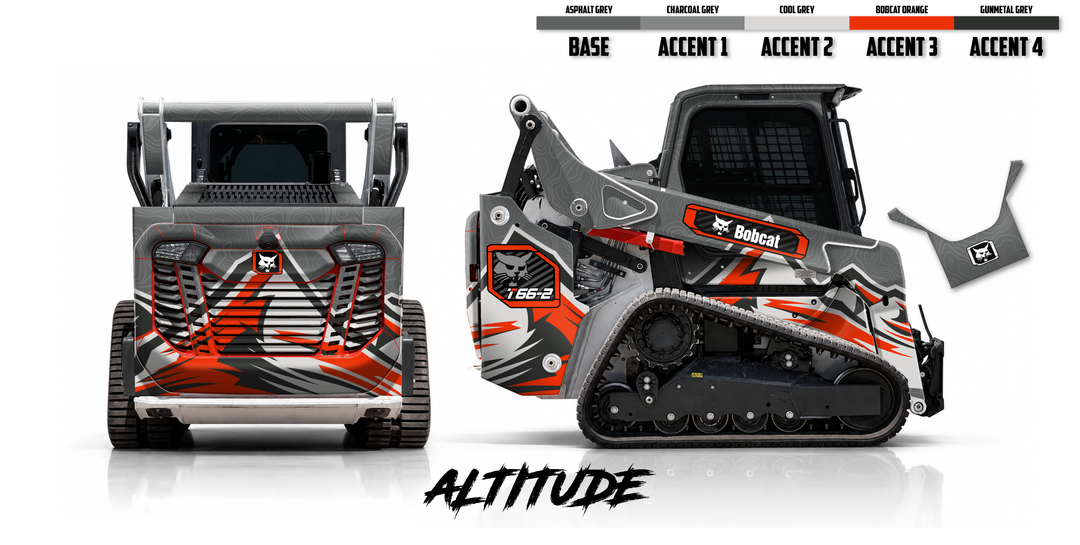 Bobcat T66-2 Wrap Kits Dirty Graphix
