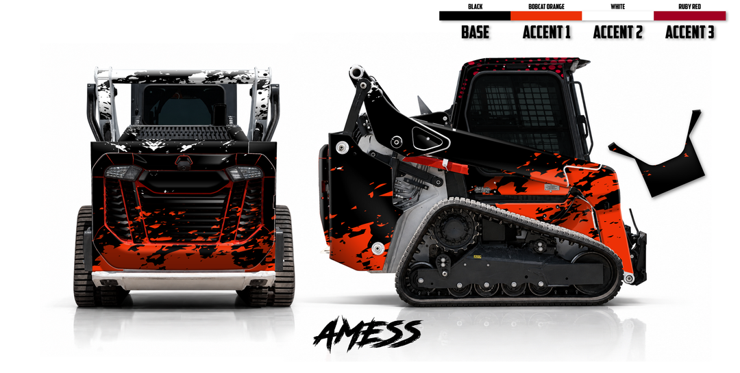 Bobcat T66-2 Wrap Kits Dirty Graphix