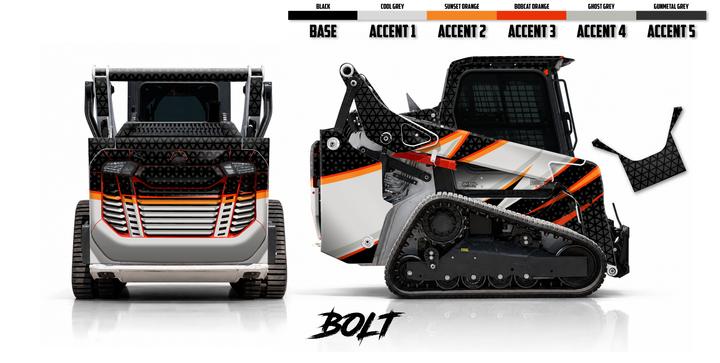 Bobcat T66-2 Wrap Kits Dirty Graphix