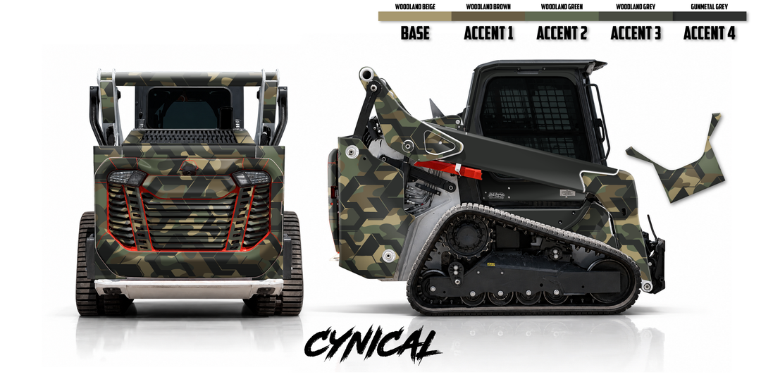 Bobcat T66-2 Wrap Kits Dirty Graphix