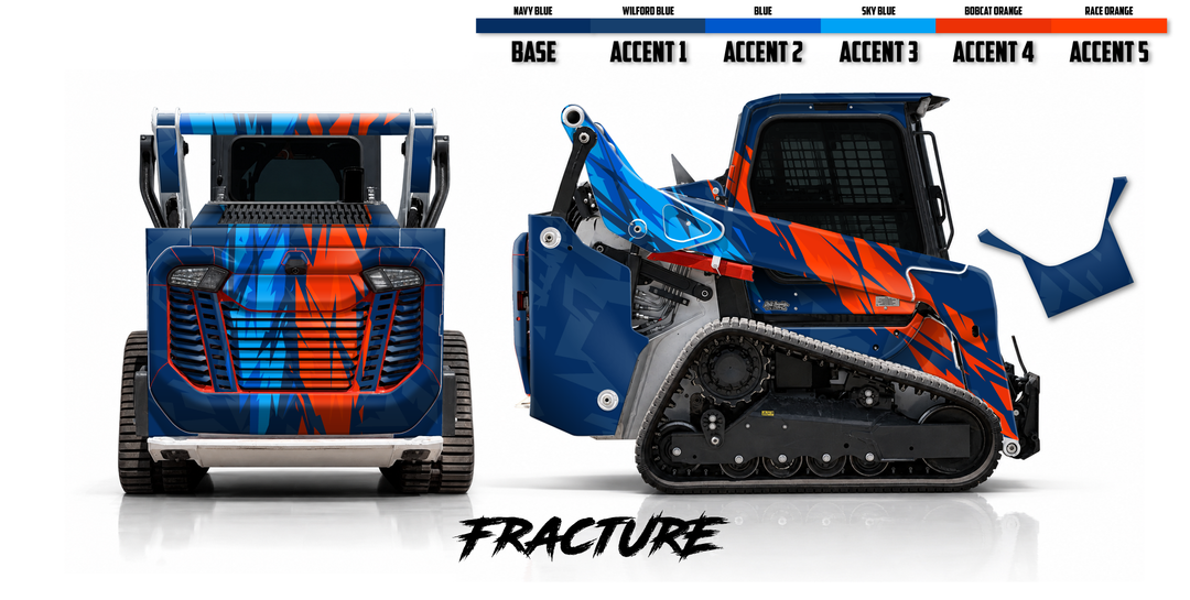 Bobcat T66-2 Wrap Kits Dirty Graphix
