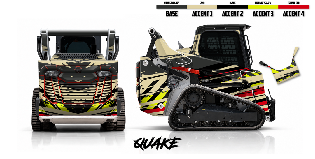 Bobcat T66-2 Wrap Kits Dirty Graphix