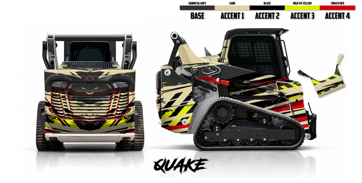 Bobcat T66-2 Wrap Kits Dirty Graphix
