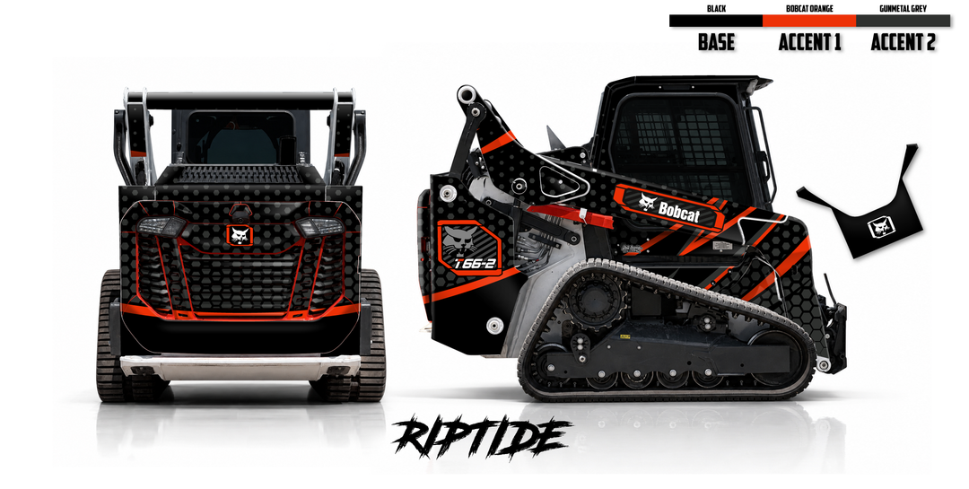 Bobcat T66-2 Wrap Kits Dirty Graphix