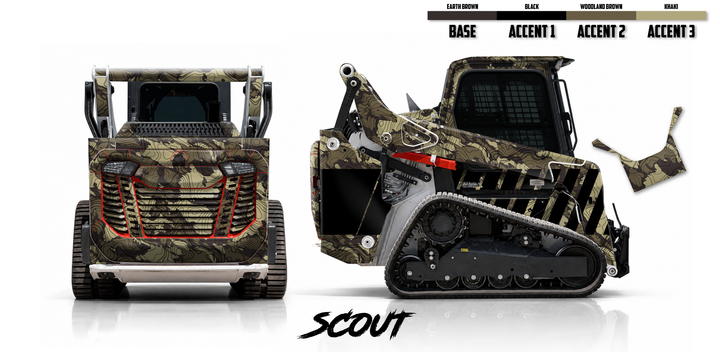 Bobcat T66-2 Wrap Kits Dirty Graphix