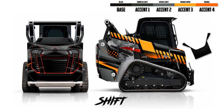 Bobcat T66-2 Wrap Kits Dirty Graphix