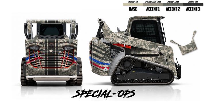 Bobcat T66-2 Wrap Kits Dirty Graphix