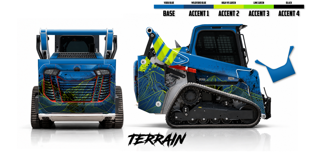 Bobcat T66-2 Wrap Kits Dirty Graphix