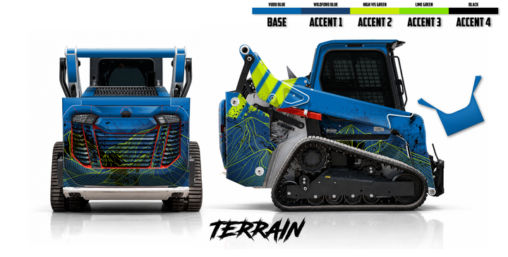 Bobcat T66-2 Wrap Kits Dirty Graphix