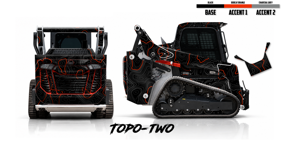 Bobcat T66-2 Wrap Kits Dirty Graphix