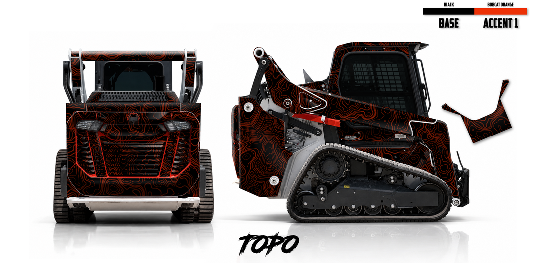 Bobcat T66-2 Wrap Kits Dirty Graphix