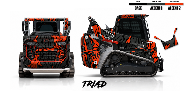 Bobcat T66-2 Wrap Kits Dirty Graphix