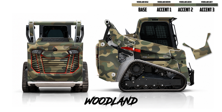 Bobcat T66-2 Wrap Kits Dirty Graphix
