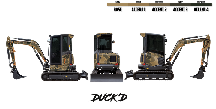 CASE CX34D Wrap Kits