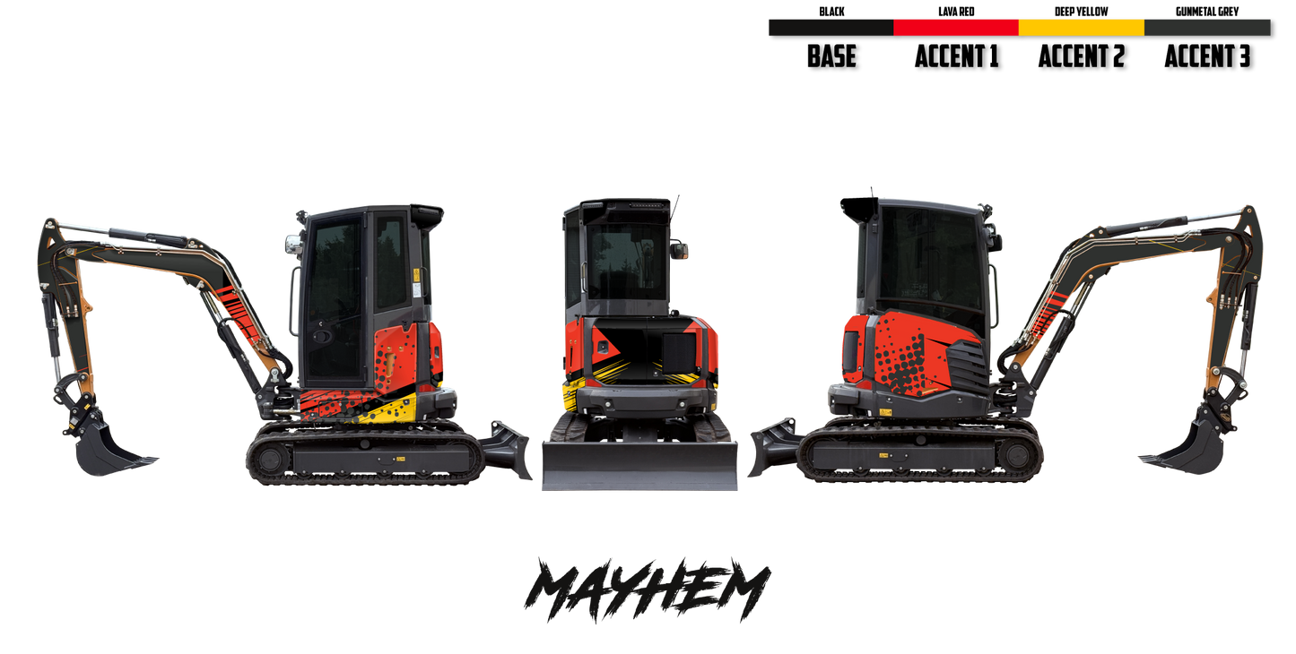 CASE CX34D Wrap Kits