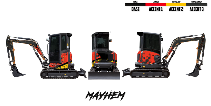 CASE CX34D Wrap Kits