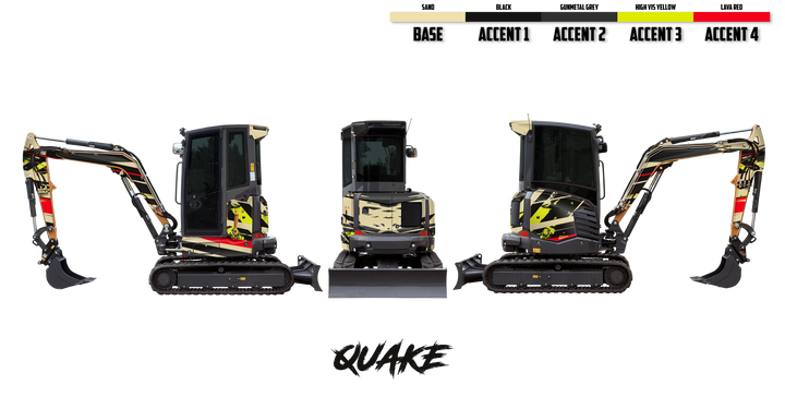 CASE CX34D Wrap Kits