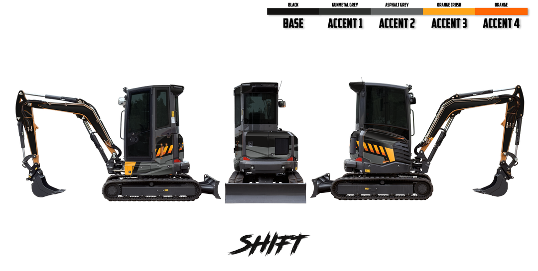 CASE CX34D Wrap Kits