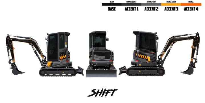 CASE CX34D Wrap Kits