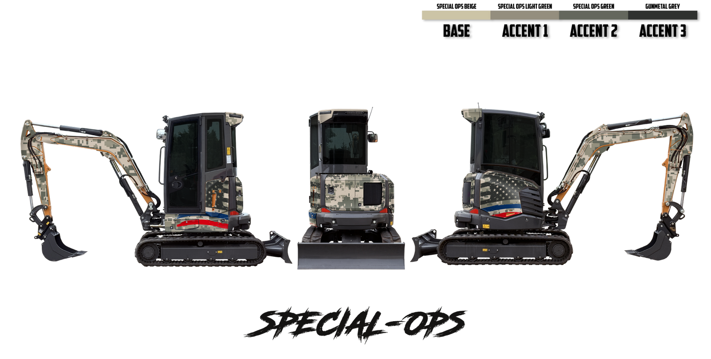 CASE CX34D Wrap Kits