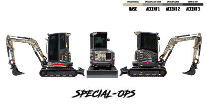 CASE CX34D Wrap Kits